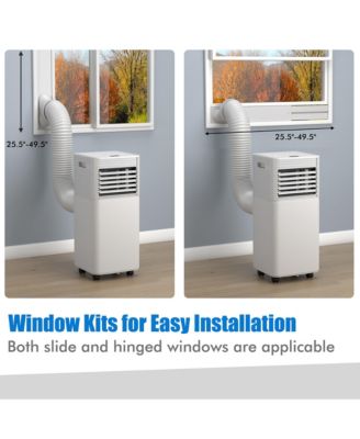10000 BTU Portable Air Conditioner 3-in-1 Air Cooler w/Dehumidifier & Fan Mode