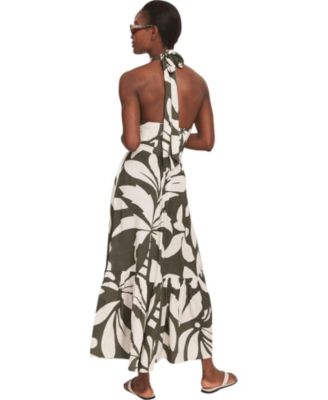  Women's Print Maxi Dress