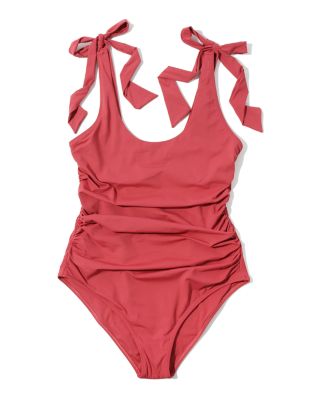 Ruched One Piece Swimsuit