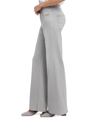 Mia High Rise Palazzo Jeans in Grenada Mist