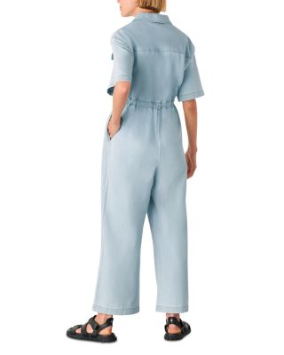 Short Sleeve Utility Jumpsuit