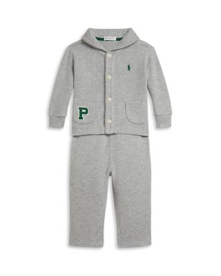 Boys&#39; Estate Rib Letter Jacket &amp; Pant Set - Baby