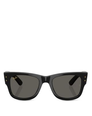 Mega Wayfarer A$AP Rocky Blacked Out Collection Square Sunglasses, 51mm