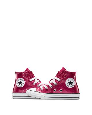 Girls' Chuck Taylor All Star Glitter Easy On Sport Sneakers - Toddler, Little Kid