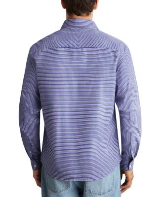 Hendrixon Regular Fit Striped Poplin Shirt