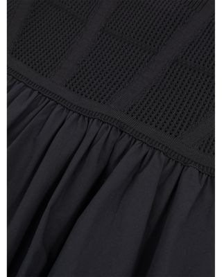 Kori Mixed Media Midi Dress