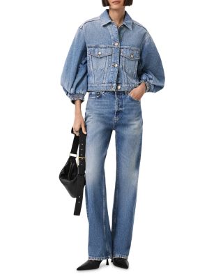 Luca Cropped Denim Jacket