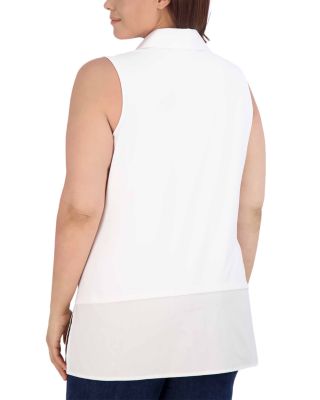 Sasha Mixed Media Top