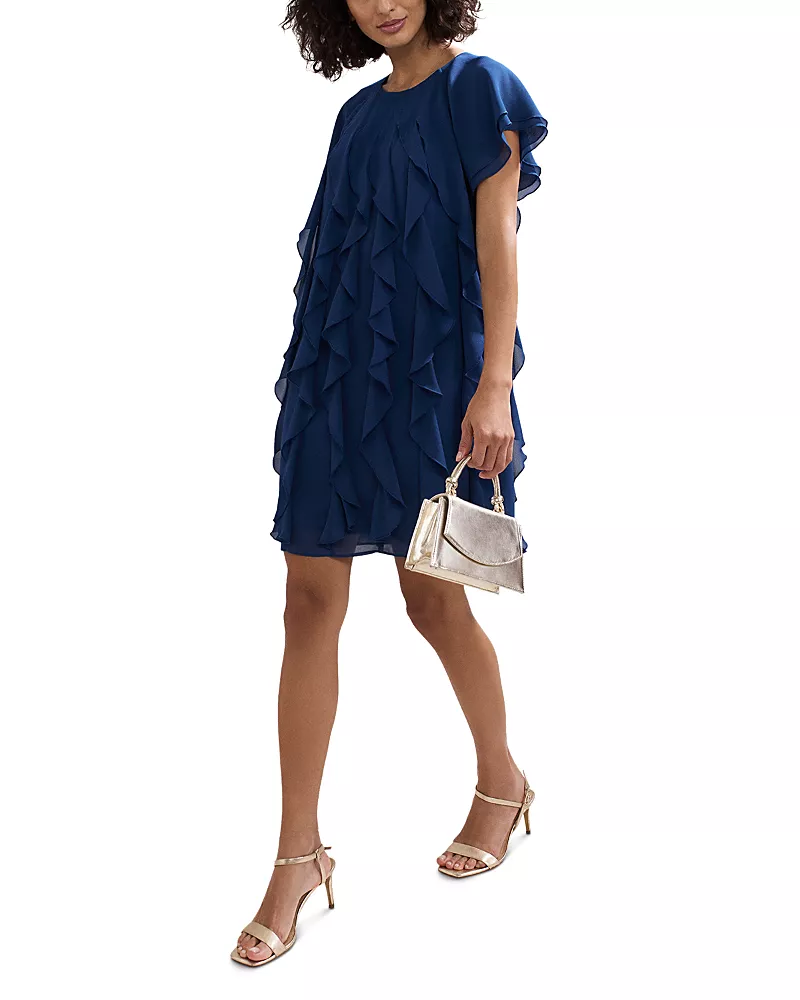 Phase Eight Claudette Ruffled Mini Dress