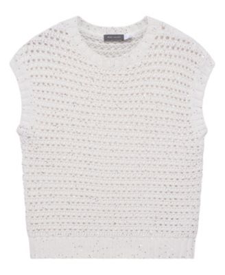  Women's Sequin Cotton Top