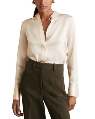 REISS - Ameira Silk Shirt