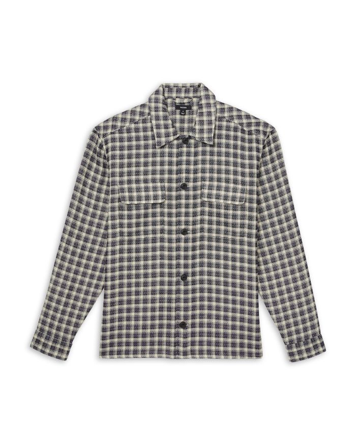 Regular Fit Textured Check Shirt