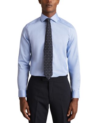 Remote Slim Fit Satin Cotton Shirt