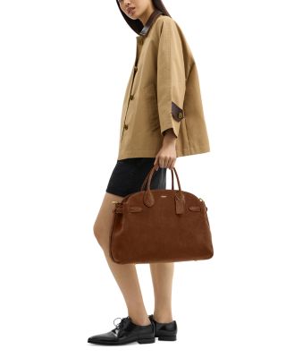 Soft Empire Suede Carryall Bag 40