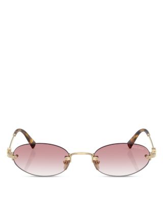 Oval Sunglasses, 51mm