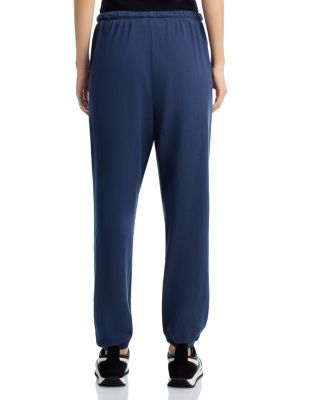 Cotton Logo Sweatpants in Moonshroom Blues