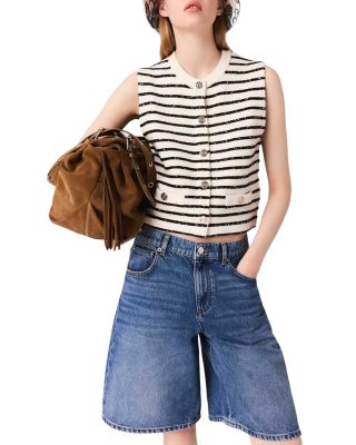 Leli Button Front Top