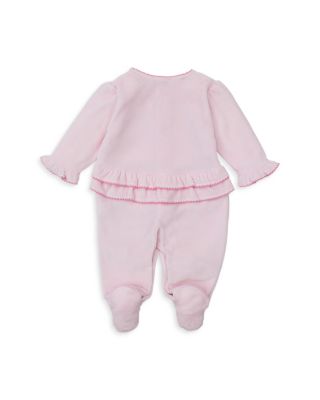 Girls' Velour Footie One Piece - Baby