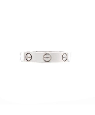 Pre-Owned Cartier - Love Wedding Band Ring 18K White Gold
