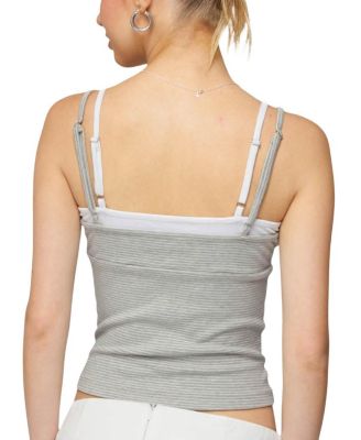  Lilian Layered Striped Tank Top