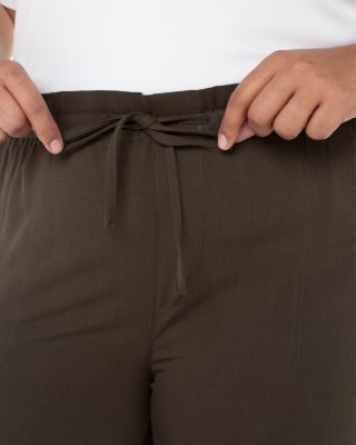 Wide Leg Cropped Pants