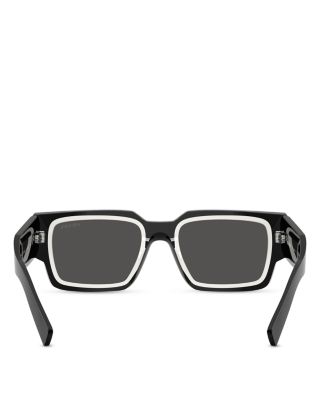 Rectangle Sunglasses, 54mm