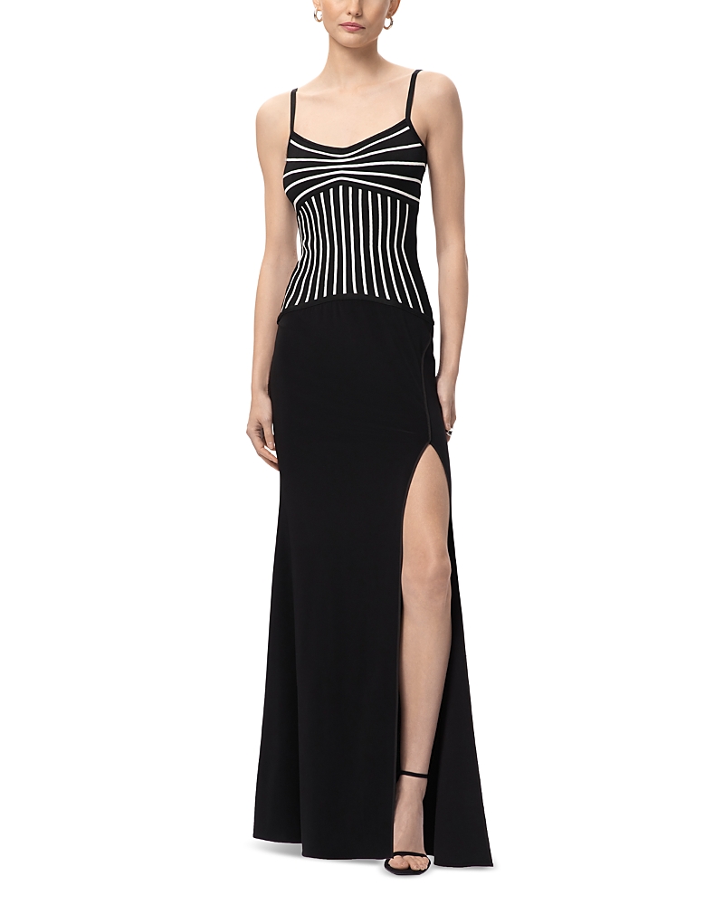 Herve Leger The Ophelia Gown In Black