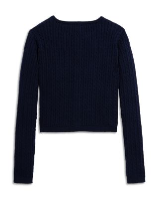 Girls' Tween Rory Crewneck Cardigan Sweater - Big Kid