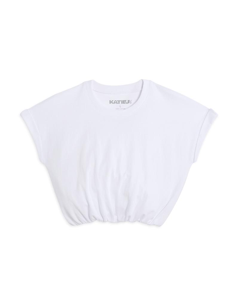 KatieJnyc Girls' Tween Jojo Cropped Bubble Tee - Big Kid