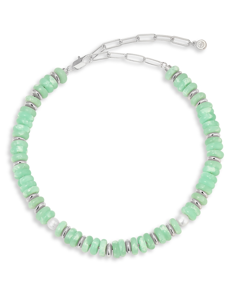 Ettika Saint Tropez Beaded Collar Necklace, 15-20