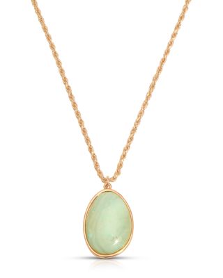 Ettika - Amazonite Pendant Necklace, 15.75"-19.5"