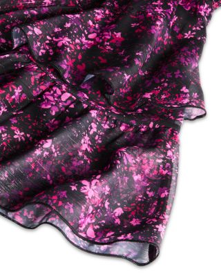 Girls' Ruffle Chiffon Mini Dress, Littie Kid, Big Kid - Exclusive