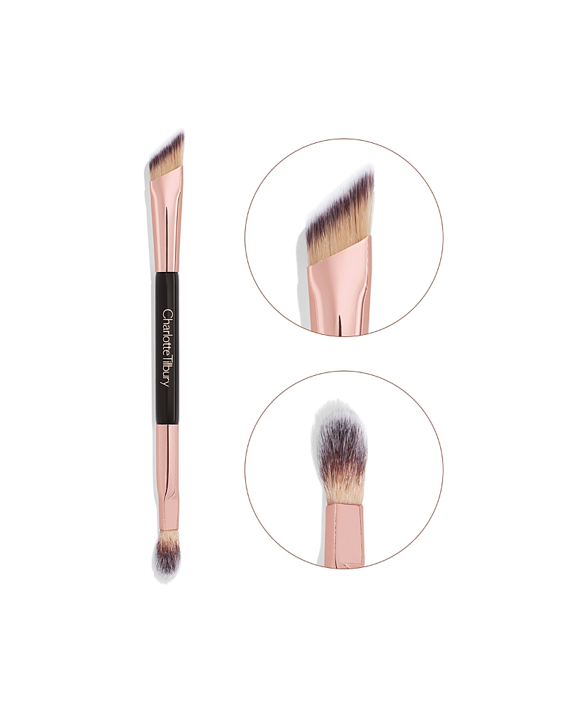Charlotte Tilbury Super Nudes Shapewear Dual Ended Face Brush Charlotte Tilbury Super Nudes Shapewear Dual Ended Face Brush