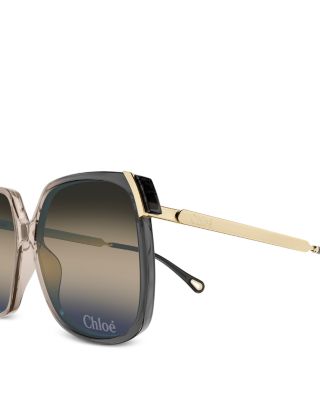 Rectangle Sunglasses, 60mm