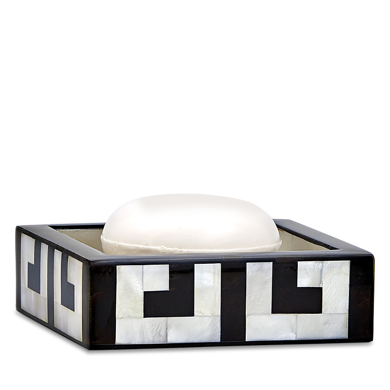 Labrazel Greek Key Soap Dish In White