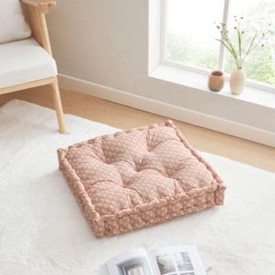 Floral Decorative Floor Cushion