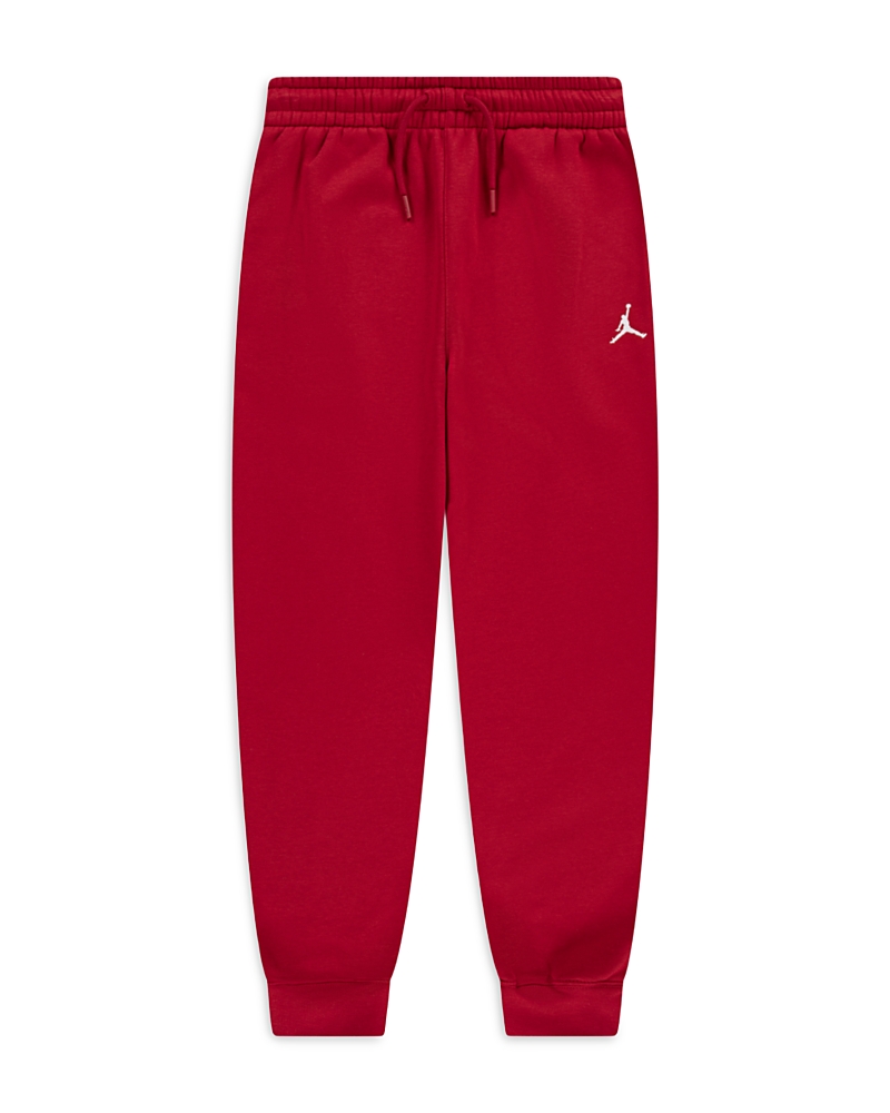 Jordan Boys Brooklyn Fleece Cargo Pants In Burgundy