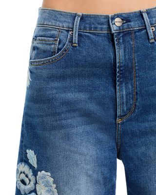 Parker Barrel X Floral Foliage in Medium Wash