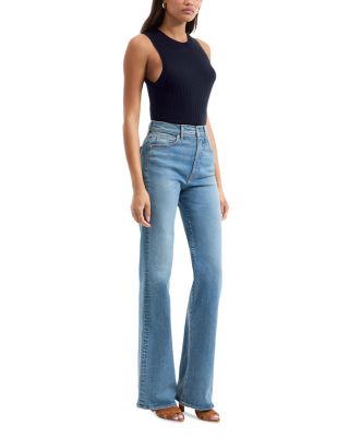 Crosbie High Rise Wide Leg Jeans in Ripple Haze