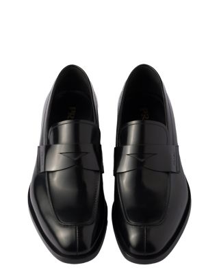  Men's Brushed Leather Loafers