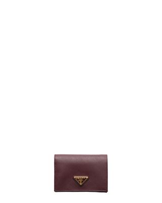 Small Saffiano Leather Wallet