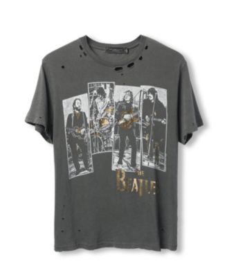  Women&#39;s The Beatles Rooftop Vintage Destroy Tee