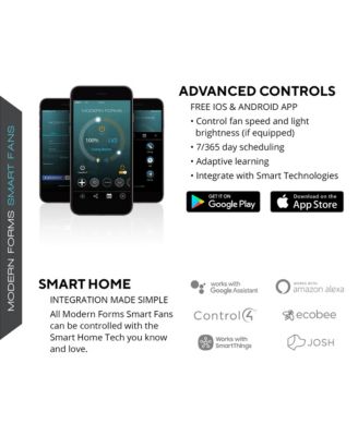 Veloce 28" Selectable 2700-3000-4000-5000K LED Indoor Smart Home Fandelier