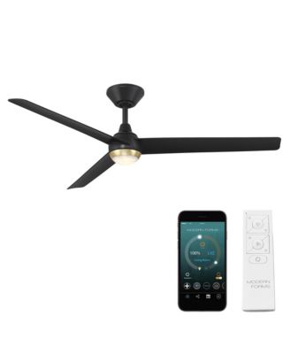 Fans Pisces 54in Selectable 2700-3000-4000-5000K LED Indoor or Outdoor Smart Home Ceiling Fan