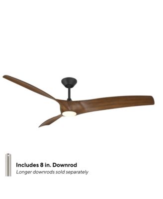  Fans Zephyr 72in Selectable 2700-3000-4000-5000K LED Indoor or Outdoor Smart Home Ceiling Fan