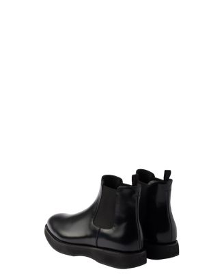  Men's Brushed Leather Chelsea Boots