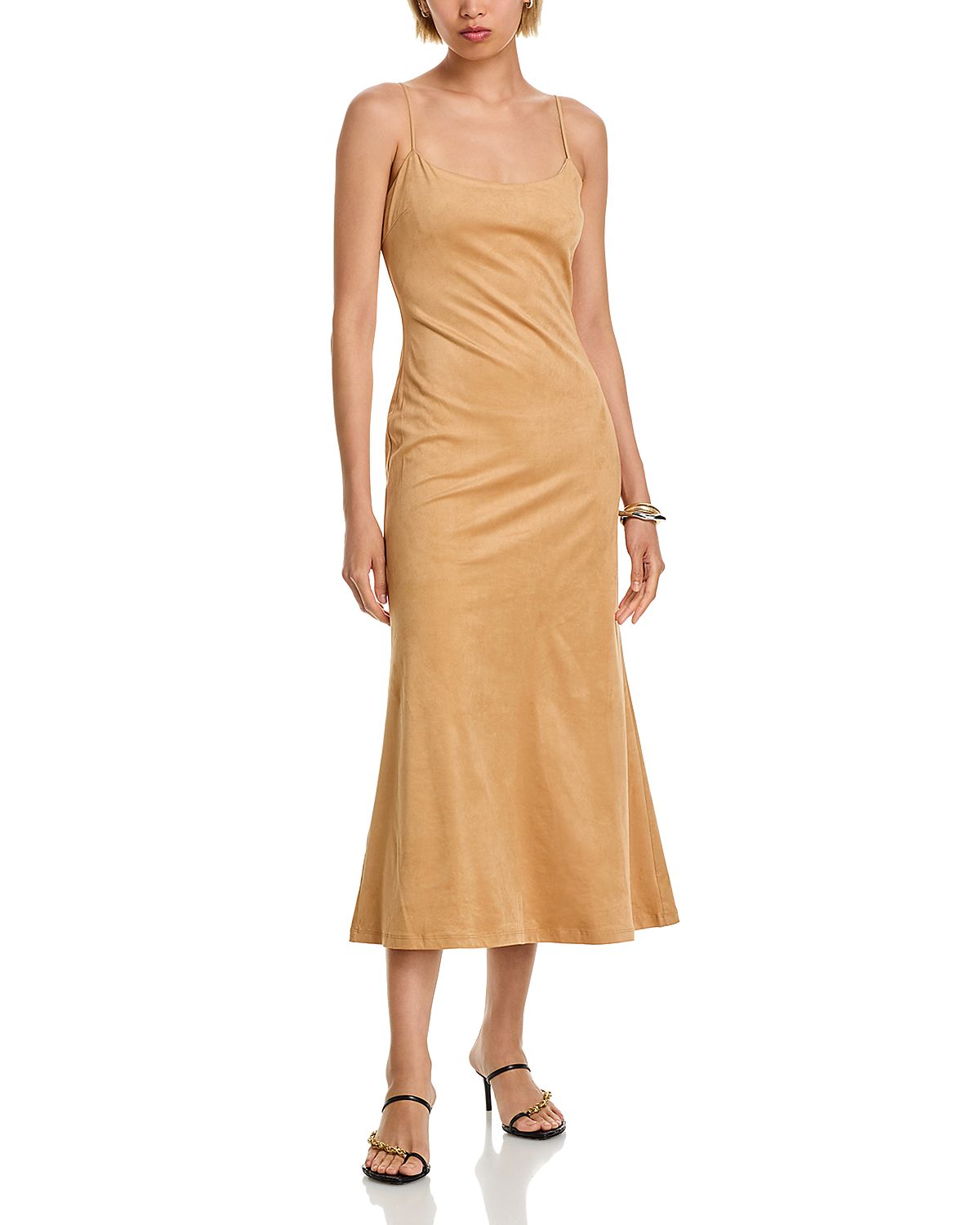 Bardot Nadira Faux Suede Dress