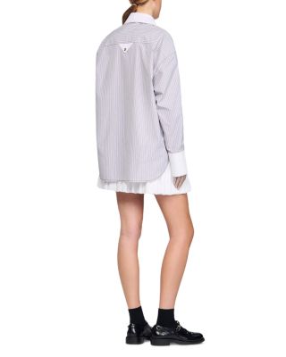 Oversized Striped Shirt