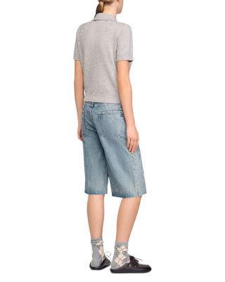 Argyle Polo Neck Sweater