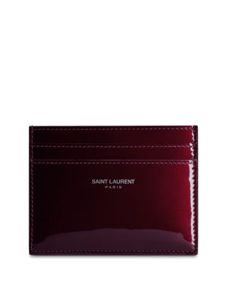 SAINT LAURENT - Leather Card Case